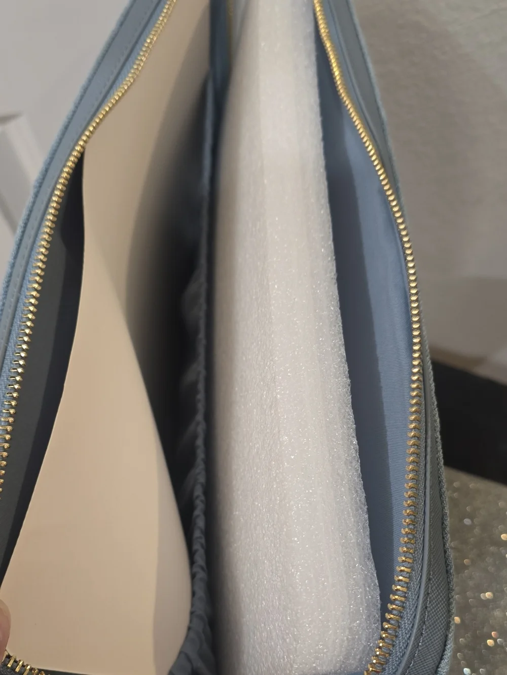 Kendra Scott Denim Laptop Sleeve
